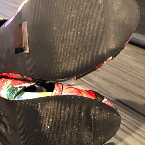 Multi-Color Floral Strappy Lace-Up Sexy MADDEN GIRL 4.25" High Heels DITAAA~8 - Picture 10 of 10